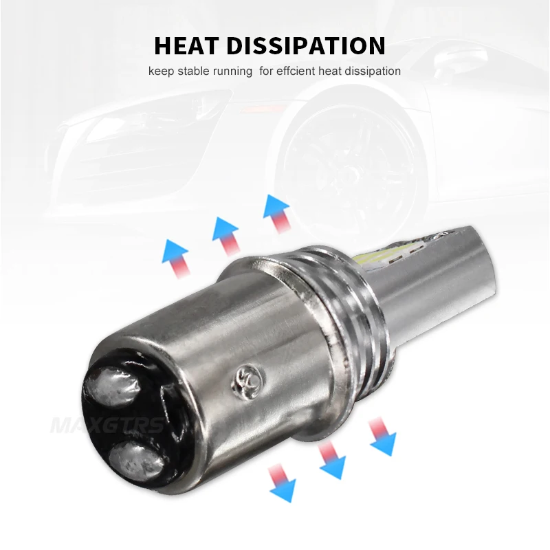 2x со стробоскопической вспышкой для S25 1157 BAY15D P21/5 W светодиодная лампа для автомобиля 15 Smd 3030 стоп-сигнал Задний сигнал стоп Резервное копирование лампы светильник красный, белый
