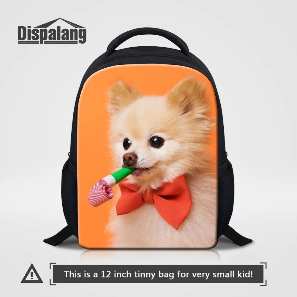 Dispalang 3D Детский рюкзак с животным принтом детский сад милая собака маленькие школьные сумки для девочек Chiild сумка для книг мини-рюкзак