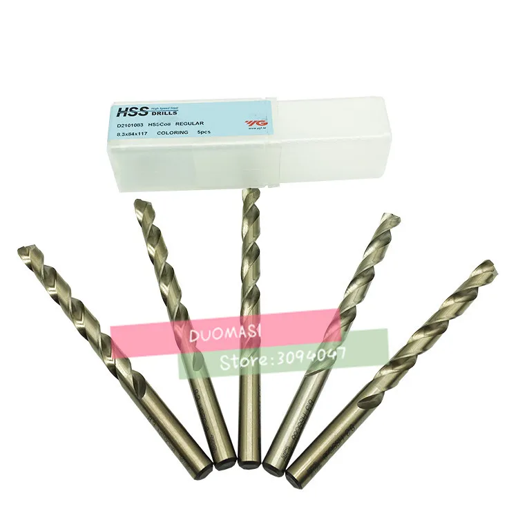 Ручная дрель D2101 2 0-7 0 мм 10 шт./компл. % M42 обработка: нержавеющая сталь Легированная