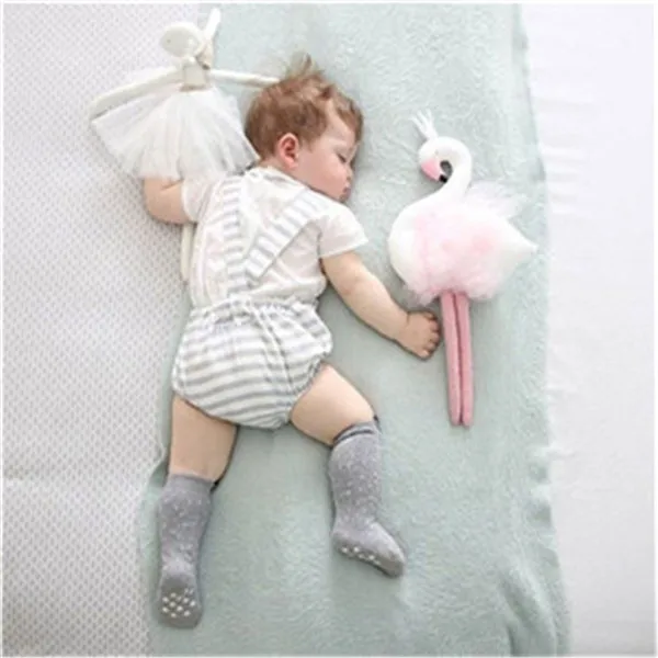 long feet Гвоздь+ корона Лебедь на стену, кукла INS, кружевная лошадь, единорог, для маленьких детей, комфортный подарок, игрушки, кролик, спящий, мягкая плюшевая подушка - Цвет: long feet