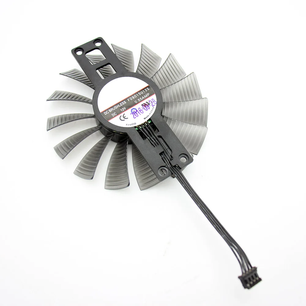 Новый оригинальный охлаждающий вентилятор GAINWARD GTX1060 PHOENIX Graphics FD9015U12S DC12V 0.55A|Кулеры