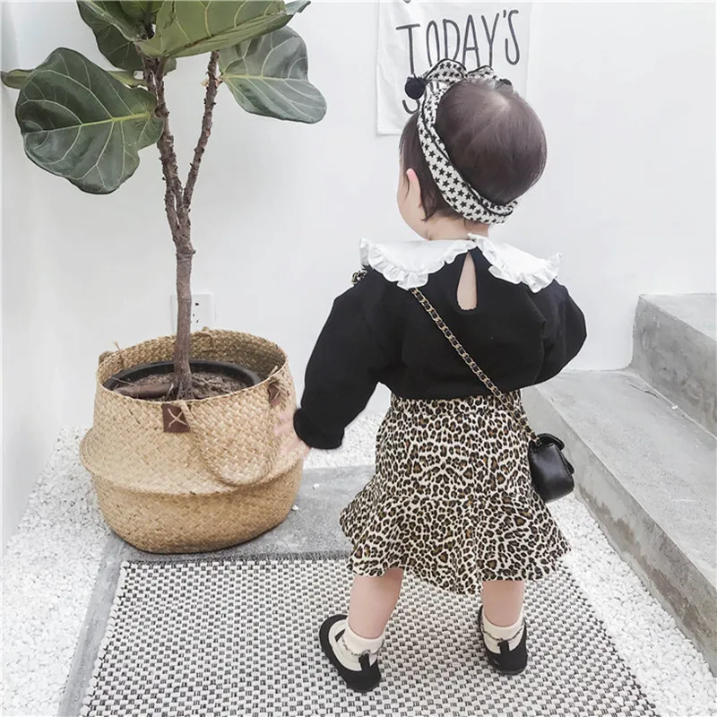 Коллекция 2019 года весенний комплект одежды для маленьких девочек комплекты