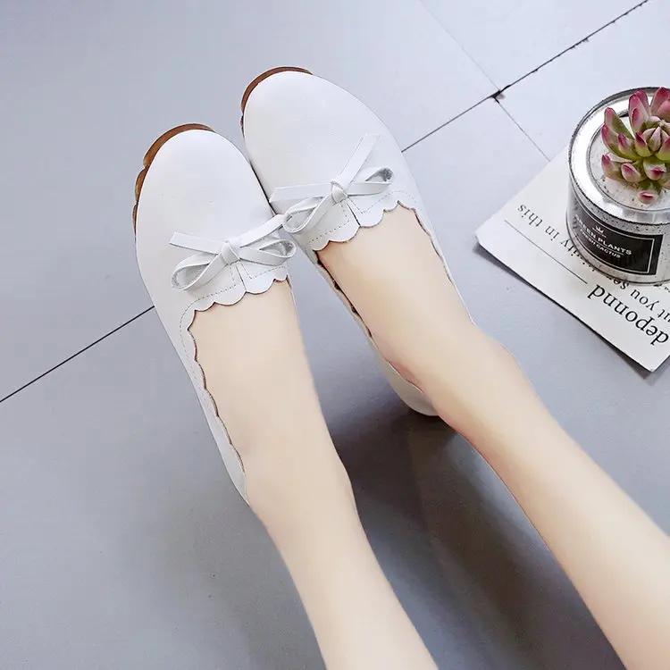 Brand Ksyoocur New Ladies Flat Shoes Casual Women Shoes Comfortable Round Toe Flat Shoes Spring/summer Women Shoes X04