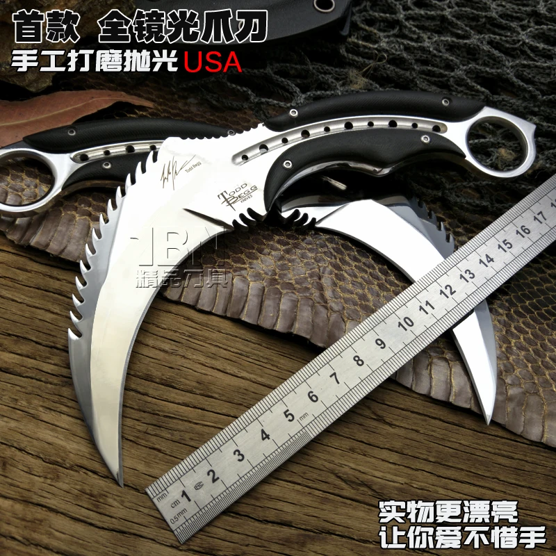 

High quality army Survival knife high hardness wilderness knives essential self-defense Camping Knife Hunting outdoor tools EDC