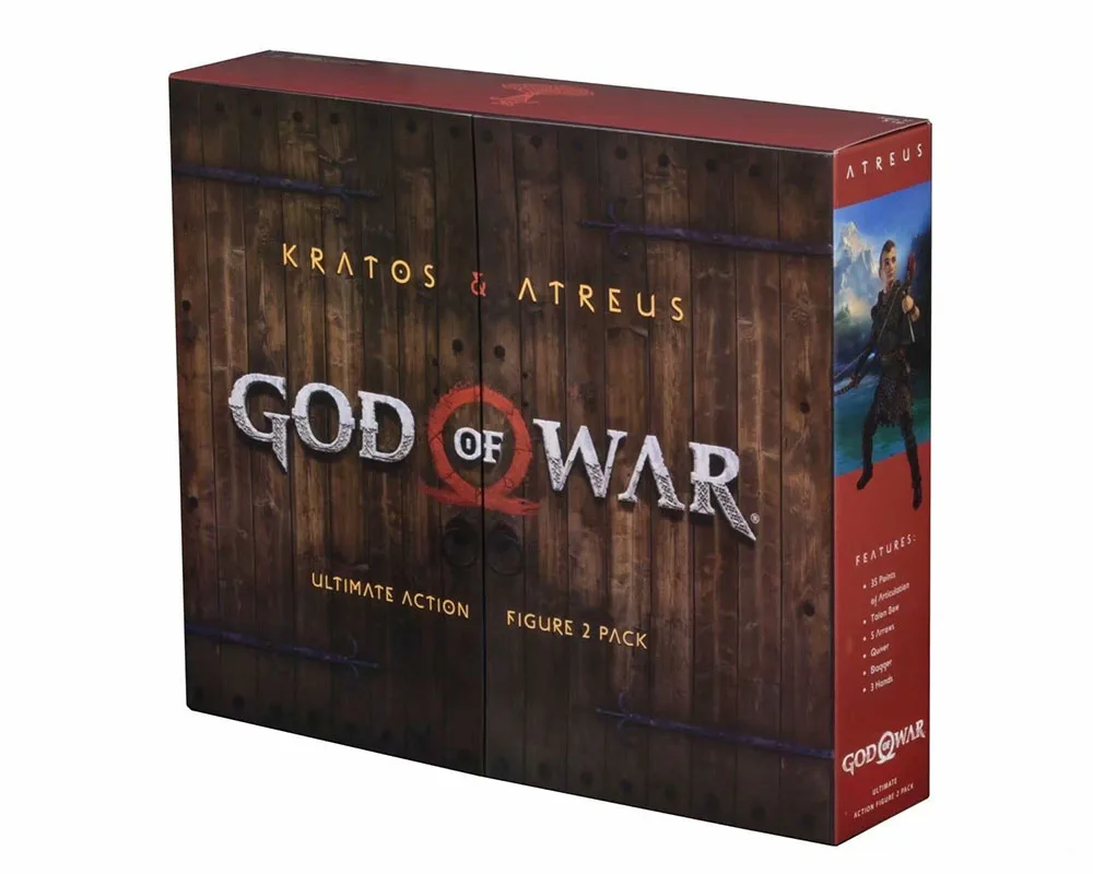 2 шт./компл. оригинальный NECA Бог войны 4 Кратос и сын Atreus Ultimate фигурка