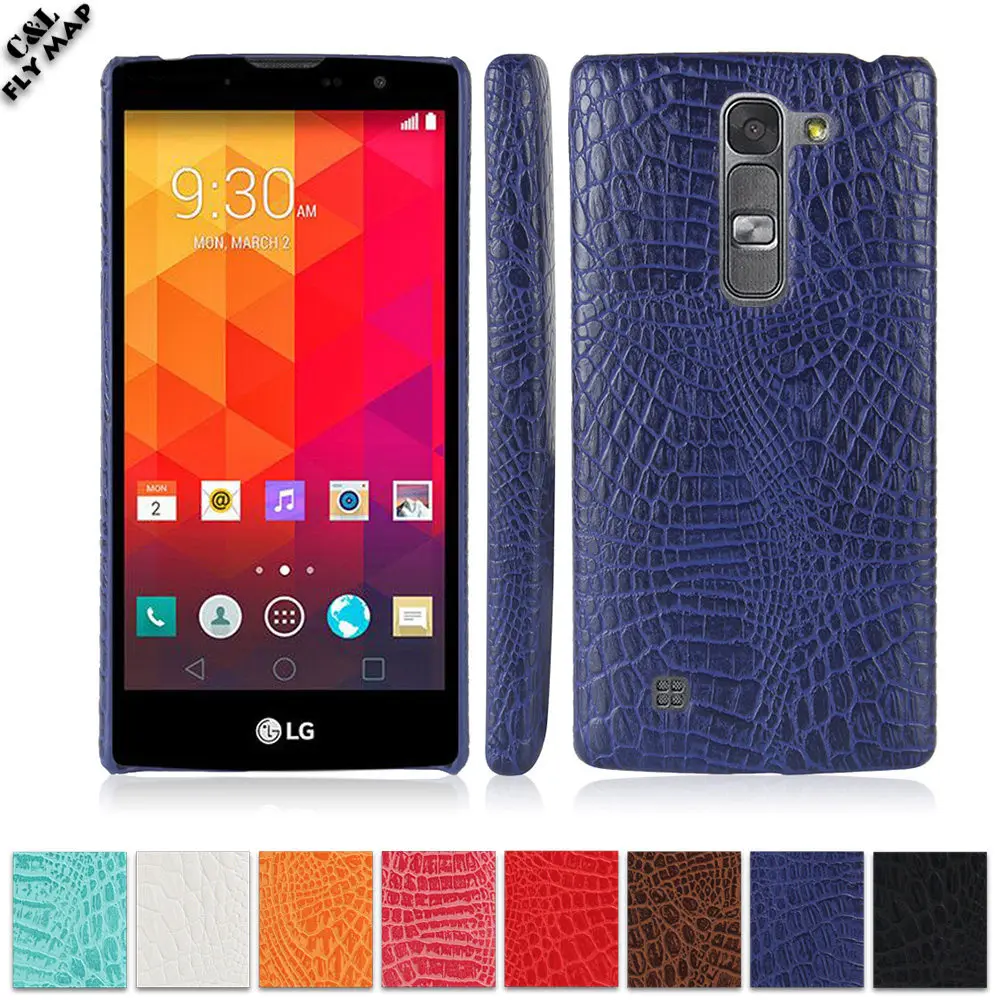 Чехол из крокодиловой кожи для LG G4c G4 C H522Y LGH522Y жесткий защитный чехол ПК Magna H502F