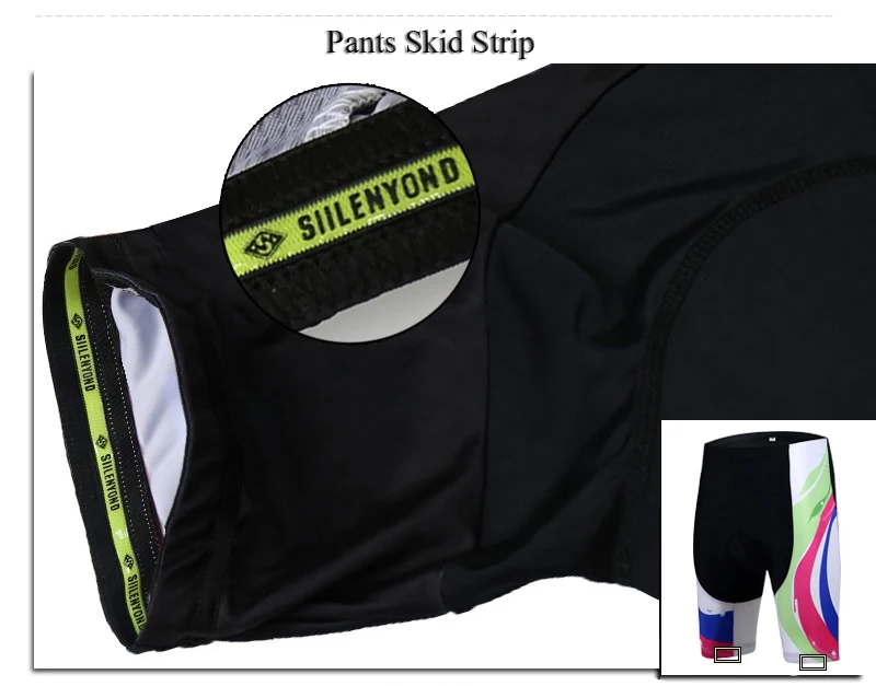 

Siilenyond 2019 Quick-Dry Cycling Shorts Summer Breathable Downhill Mountain Bike Cycling Tigers With 3D Gel Padded For Women
