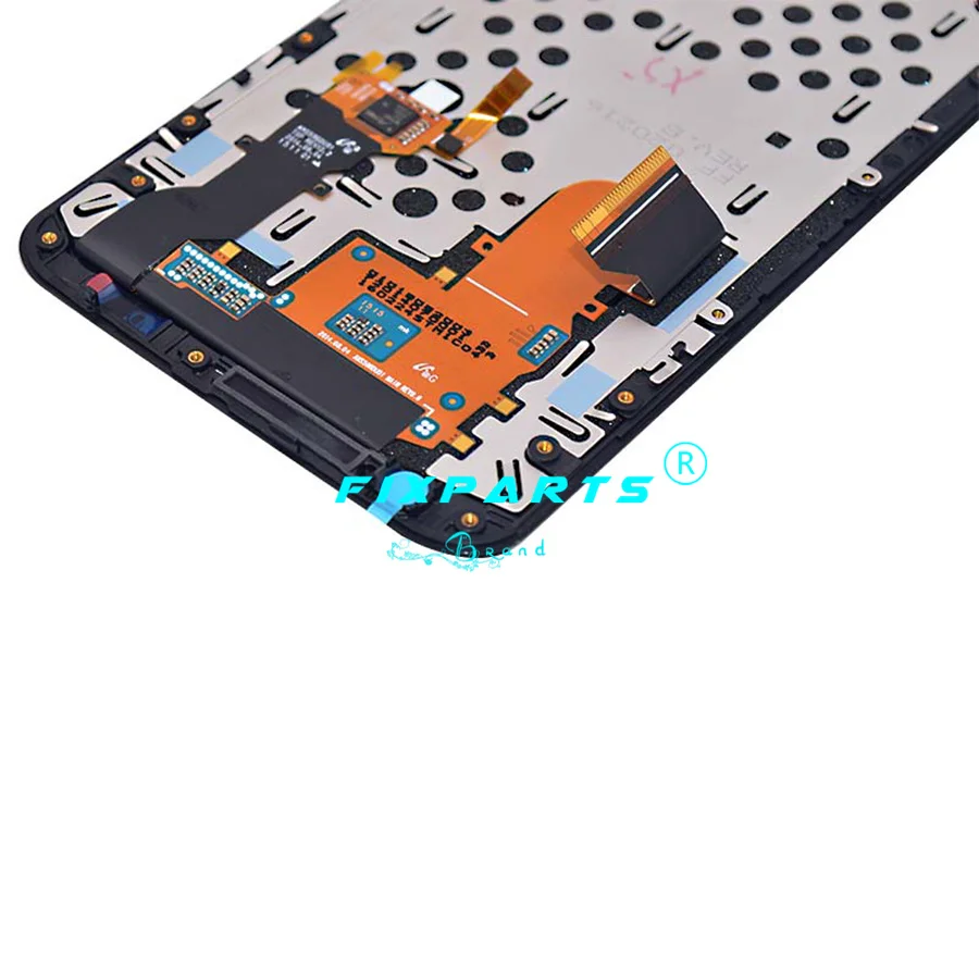 Оригинальный ЖК экран для Motorola Nexus 6 сенсорный с рамкой дигитайзер сборка Замена