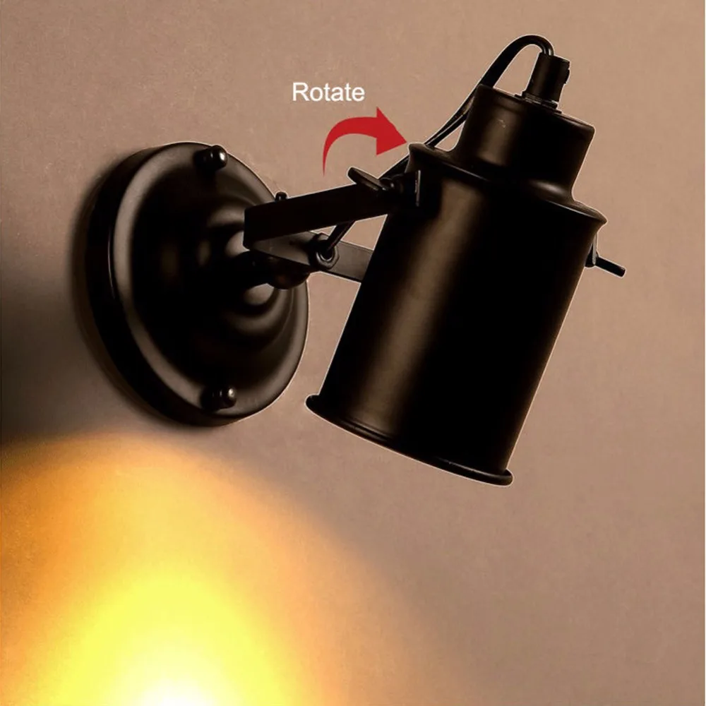 Винтажные Настенные светильники для лофта железные металлические настенные