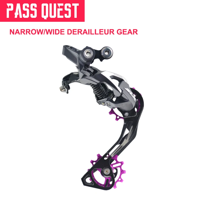 PASS QUEST 12T MTB велосипед Подшипник jockey колеса Горный алюминиевый задний