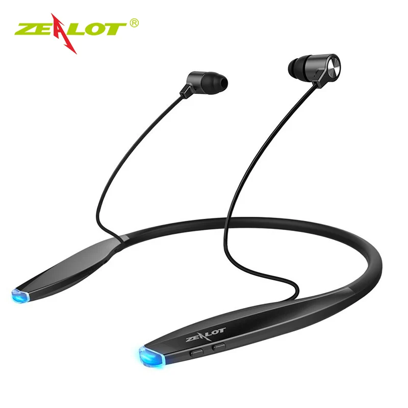 ZEALOT H7 Bluetooth наушники с магнитом новые беспроводные притяжения тонкие шейные