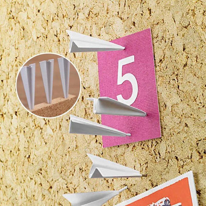 6 шт./лот креативные милые офисные для рисования шпильки самолет толкатель Thumbtack