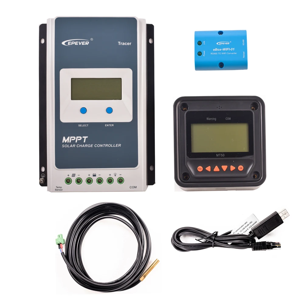 Контроллер заряда солнечной батареи Tracer3210AN EPEVER MPPT 30A 12 В 24 автоматический
