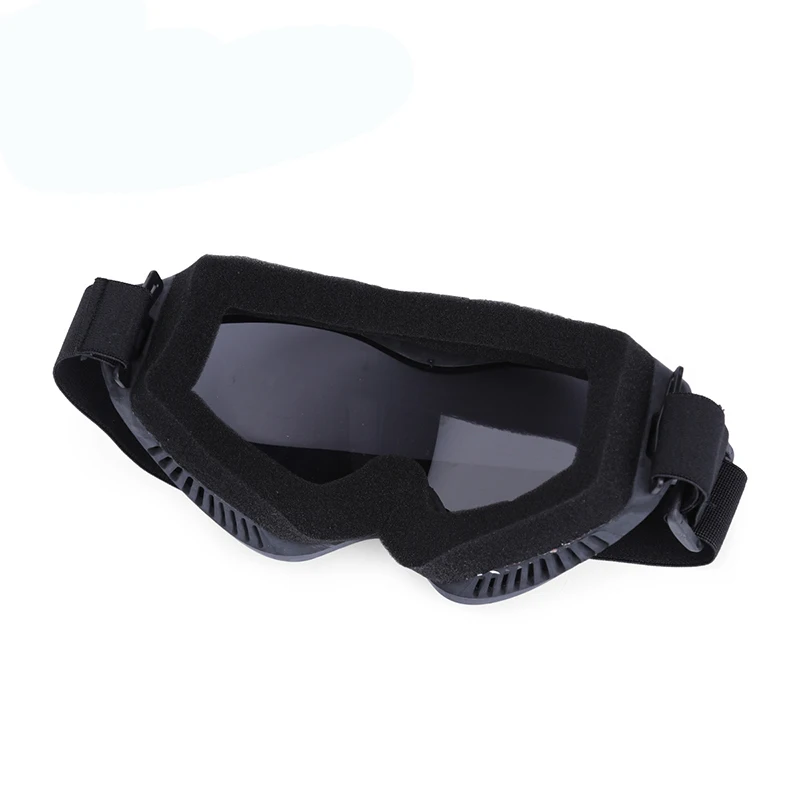 Tactical UV400 Goggle Glasses Protection Cycling Riding Hunting Wind Dust Airsoft Black/Yellow/Clear | Спорт и развлечения