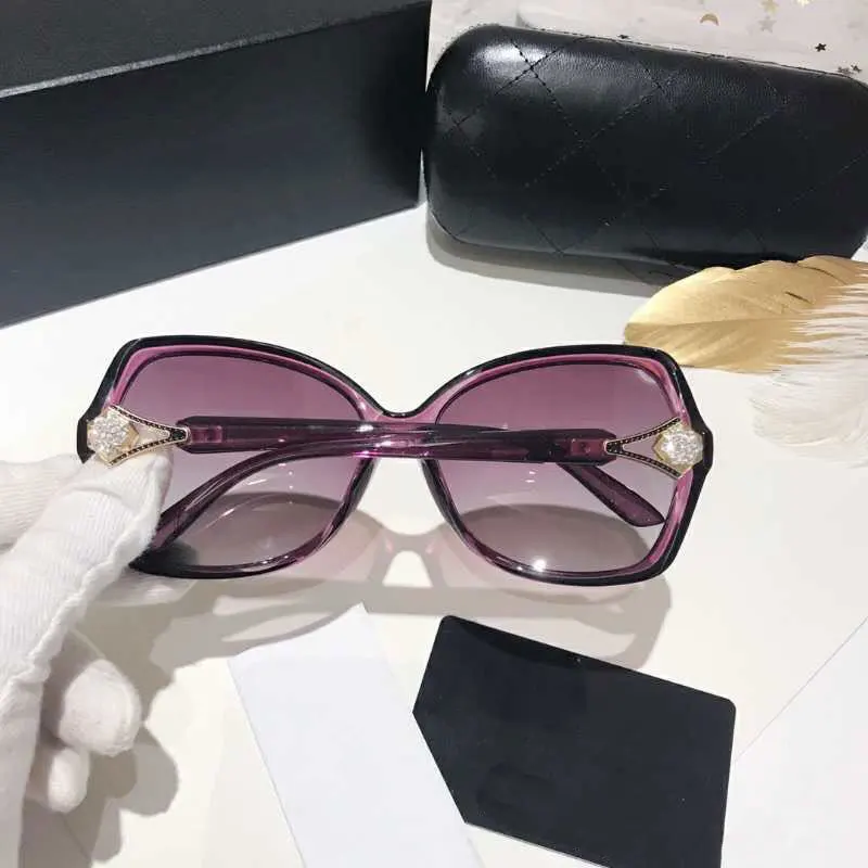 Роскошный брендовый горный хрусталь женские очки 2019 поляризованные от солнца