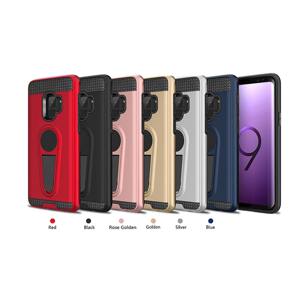 Сверхпрочный силиконовый чехол для samsung Galaxy S9 S8 Plus противоударный защитный