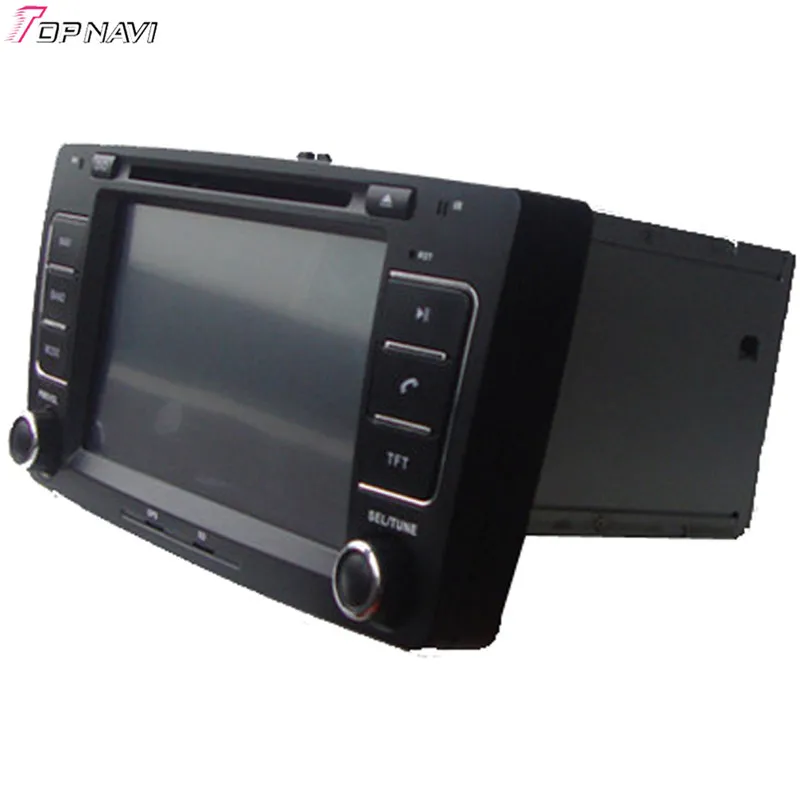 Topnavi 7 ''четырехъядерный Android 6 0 Автомобильный DVD проигрыватель для SKODA OCTAVIA 2013