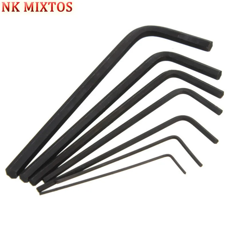 NK MIXTOS 7 шт./лот 0 мм-3 мм мини микро шестигранник Аллен набор ключей гаечный ключ