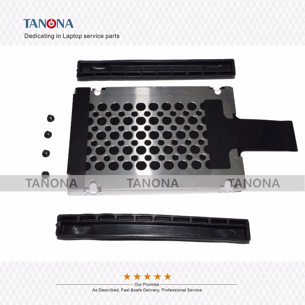 Новинка для Lenovo ThinkPad T420 T520 W520 с винтами жесткий диск HD Caddy резиновые направляющие