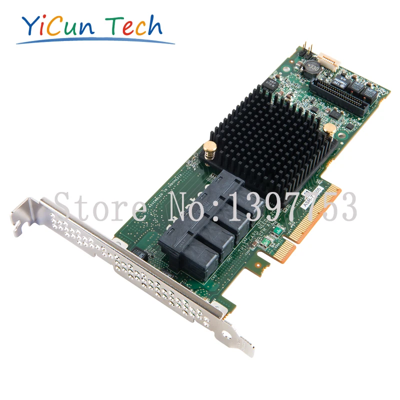 Adaptec 71605 ASR-71605 2274400-R 16-портовый (4 х SFF-8643 HD miniSAS) PCI-Express 3.0x8 SATA/SAS RAID Контроллер