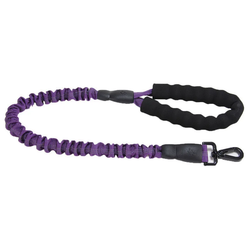Поводок для собак чрезвычайно прочный нескользящий RopeLeash для больших и средних собак амортизирующий-улучшенный контроль и тренировка банджи 23 JunT5