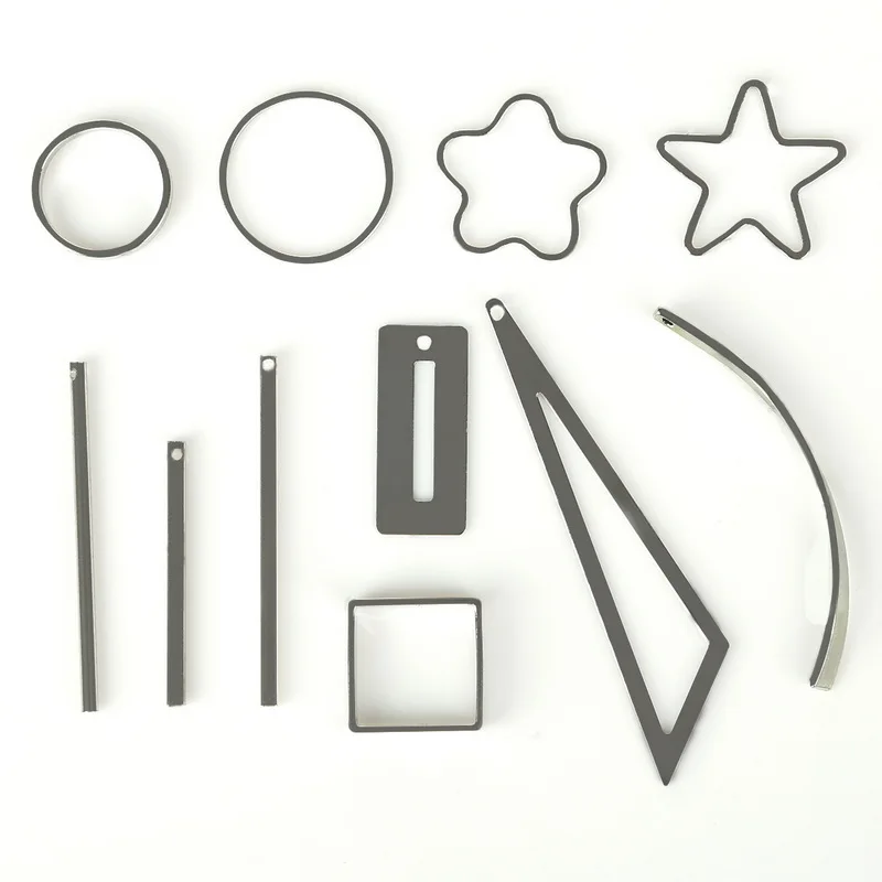 Мульти-формы/размеры 20 шт./лот Медный кулон KC золото/родий цвет Шарм для DIY серьги