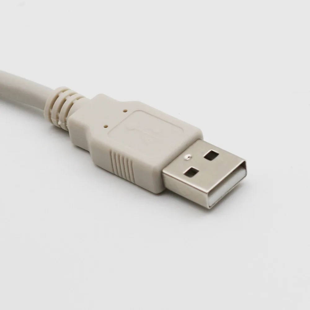 10 шт. 40 см USB 2 0 тип А штекер к 4 контактам 54 мм корпус Адаптер кабель Белый |