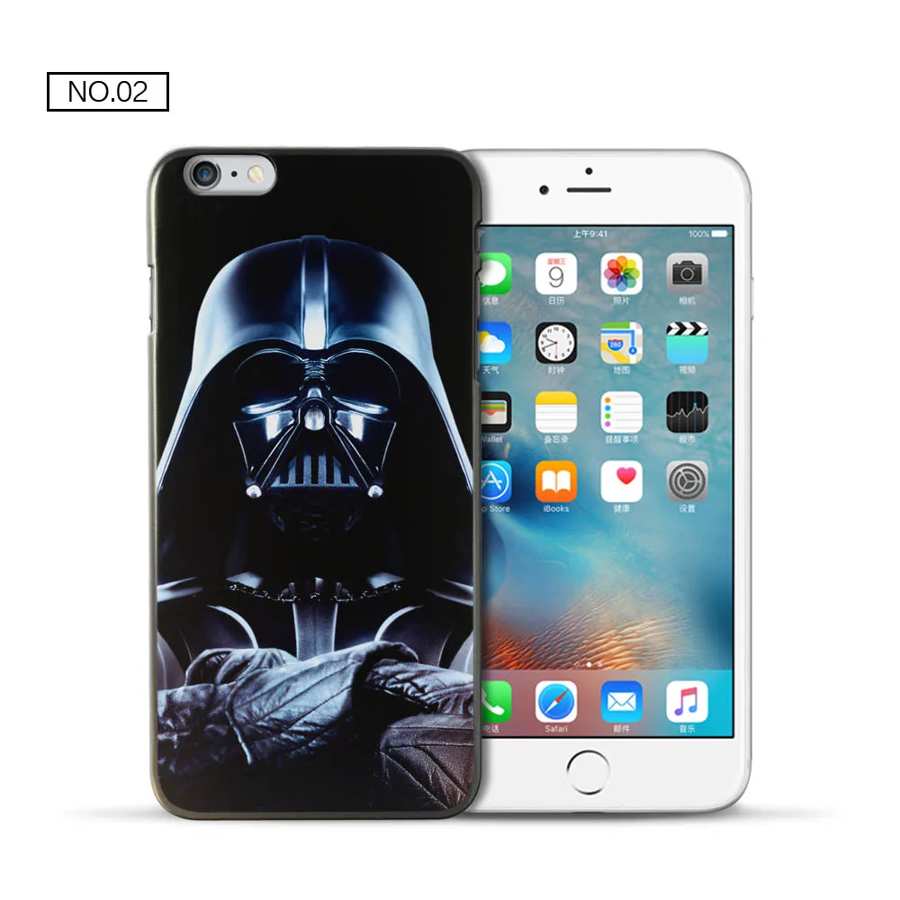 Чехол для iPhone 5S 4 4S 5 5C 6 S 7 Plus Звездные войны ПК чехол funda Новое поступление 6S|6s plus|6