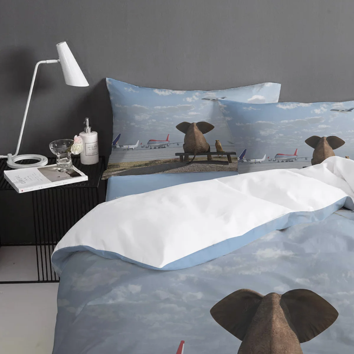 Африканский индийский слон комплект из 4 предметов комфортный чехол для первого