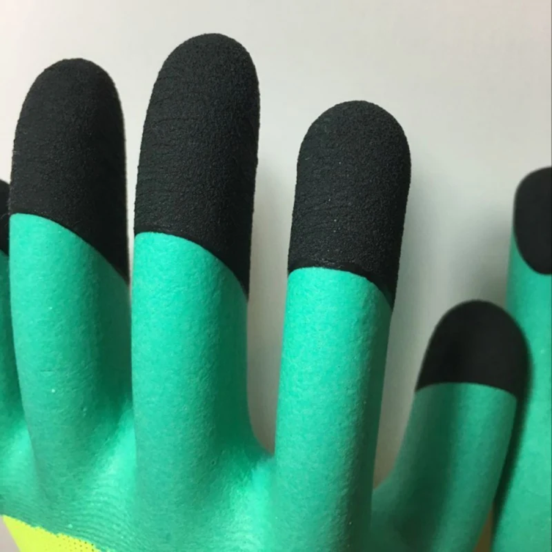 Нескользящие садовые перчатки для защиты рук садоводства переносные рейсинг