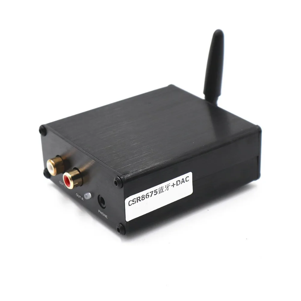 Автомобильный домашний CSR8675 Bluetooth 5,0 APTX HD DAC Bluetooth приемник поддерживает аналоговый выход с ЦАП PCM5102 функция декодирования звука