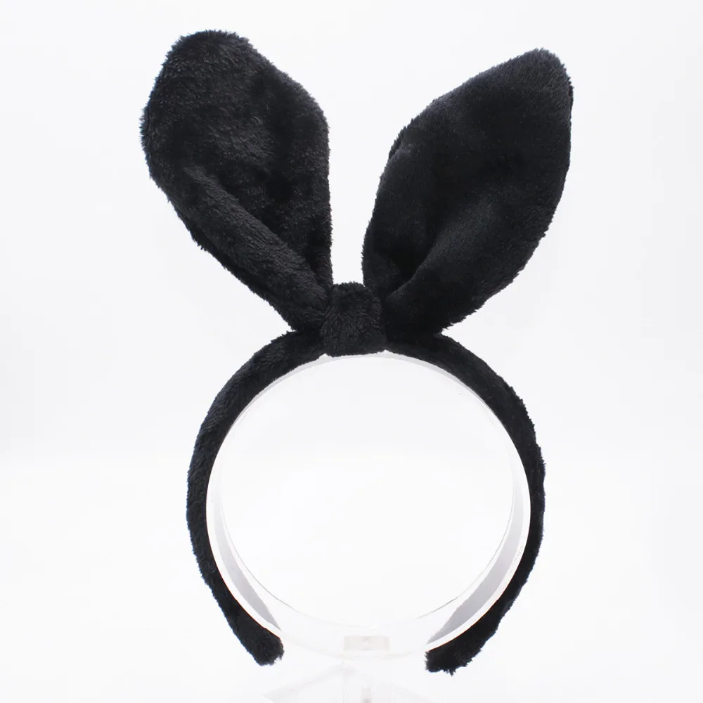 Милые резинки для волос для девочек с кроличьими ушками. Сексуальная растяжимая прическа для дам. Аксессуары для волос для детей с волнистыми волосами для женщин.