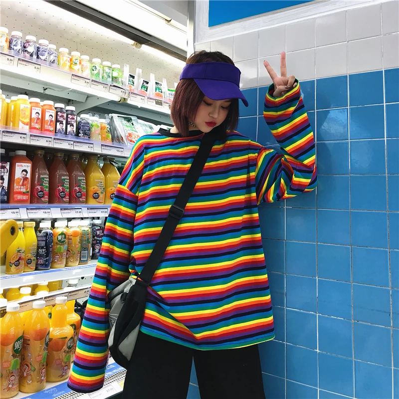 Женская уличная одежда осенние корейские толстовки с капюшоном Ulzzang Harajuku