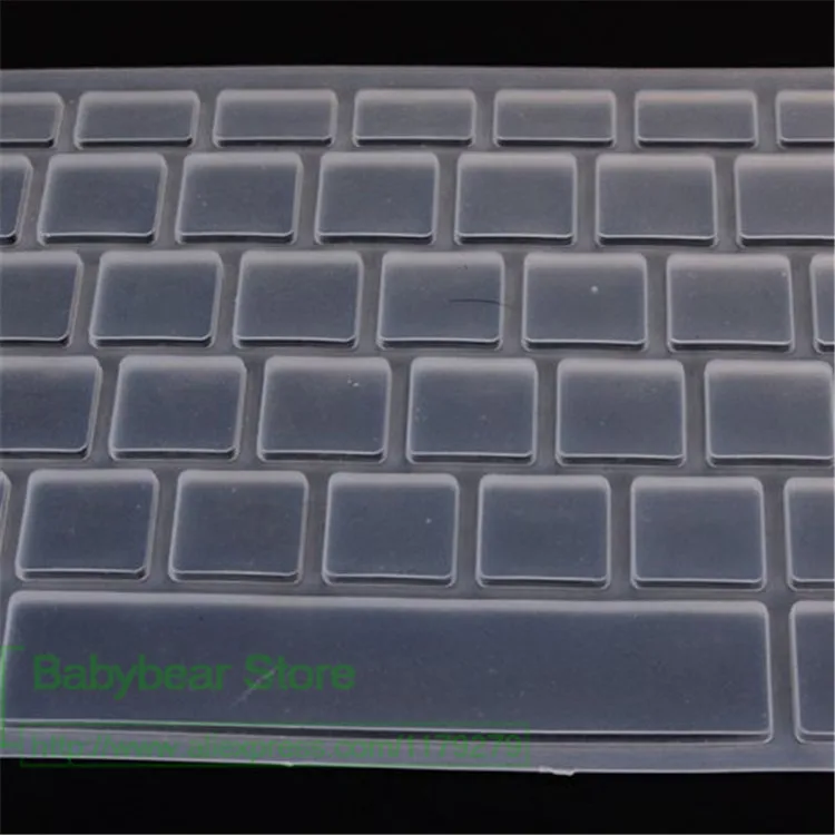 Прозрачная крышка клавиатуры для MacBook Air 11 &quotWhite Pro 13 15 европейская защита Mac 3 4