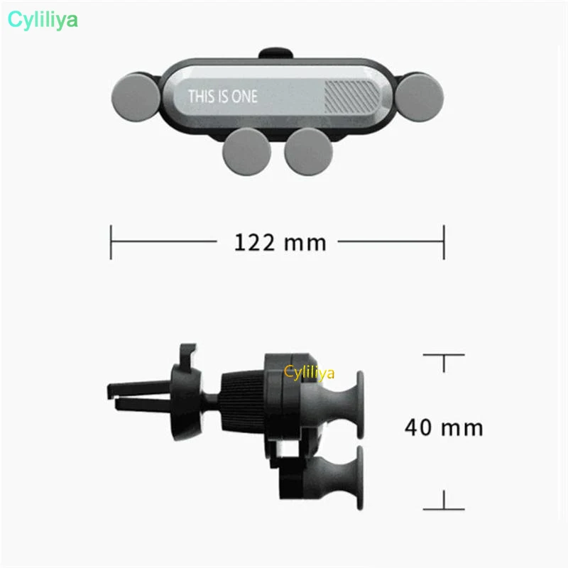 100Pcs This is One Air Vent Mount Mobile Smart Phone Holder Car holder Gravity sensing bracket In retail package | Мобильные