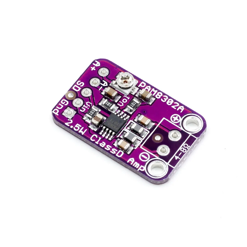 CJMCU-832 PAM8302 2,5 Вт одноканальный класс D Модуль усилителя мощности звука PAM8302A макетная плата