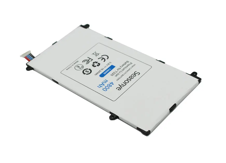 Seasonye 1x4800 мА/ч T4800E запасная батарея для Samsung Galaxy Tab Tablet Pro 8 4 дюймов &quotT320 T321 T325 SM T320