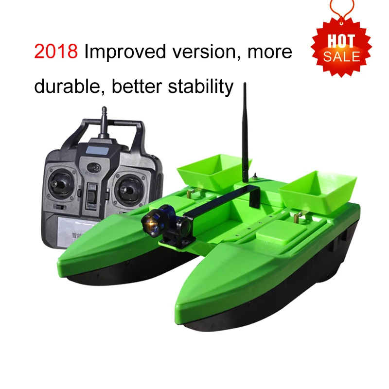 Hu ин электрический RC Лодка Bait 500 м 2 кг три кабины Wo двойной корпус Беспроводной