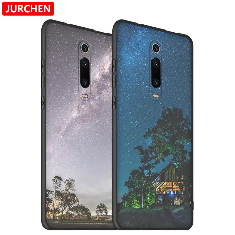Мягкий силиконовый чехол JURCHEN для Xiaomi Mi 9T Pro Модный из ТПУ с принтом Redmi K20 Funda Xiomi |