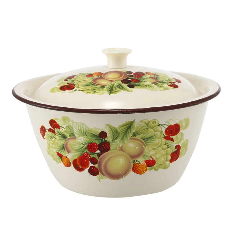 Разнообразные эмалированные миски вместительные на кончики пальцев легко