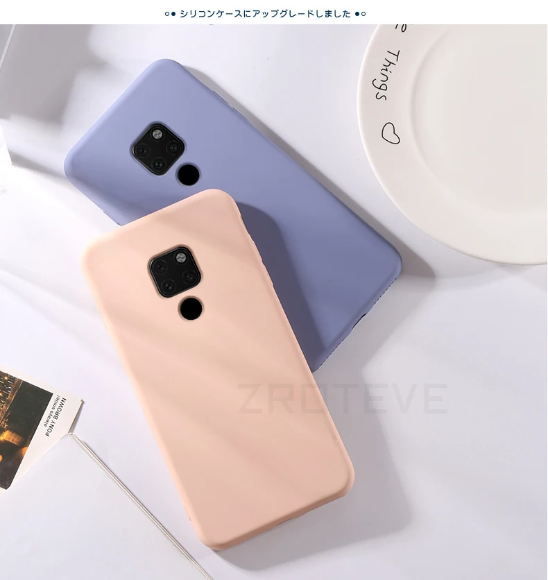 Mate 20 Pro Чехол ZROTEVE жидкий силиконовый чехол для huawei mate 20 Lite Pro X чехол Гладкий чехол для huawei mate 10 9 Pro чехол s