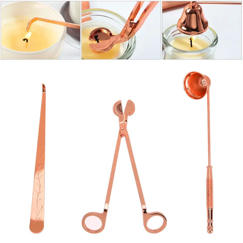 Набор из 6 штук/2 серебряных свечей золотистого цвета набор аксессуаров для