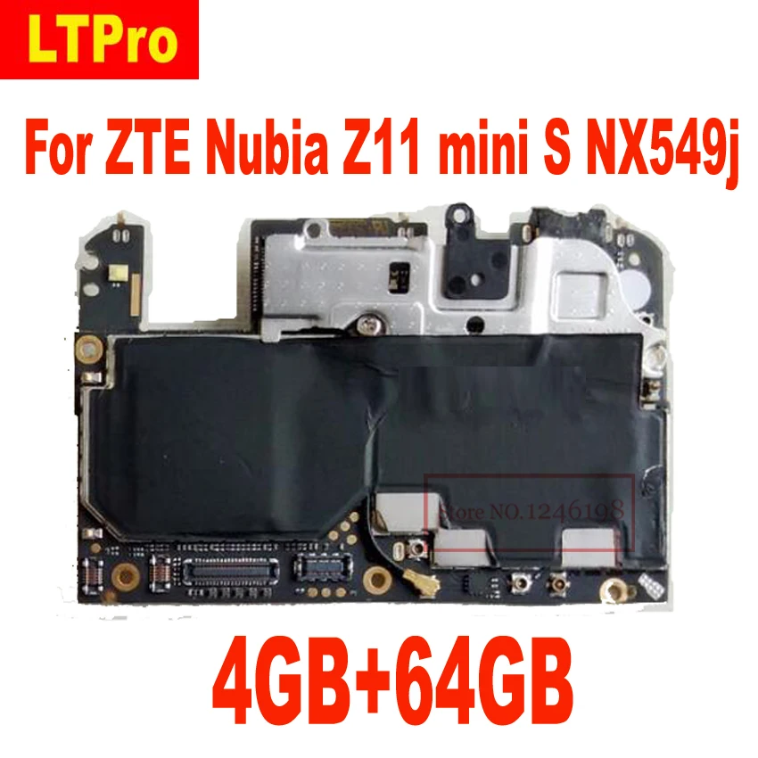 Оригинальная материнская плата для ZTE Nubia NX549J Z11 mini s minis Z11minis 4 Гб ОЗУ 64 ПЗУ