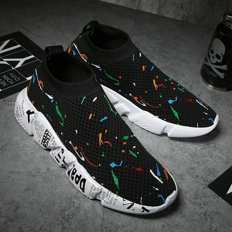 Sooneeya Summer Light Men Casual Shoes Slip On Male Flats Big Size 35-48 Unisex Sneakers Camouflage Walking Footwear |