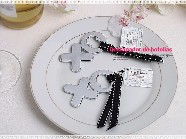 Открывалка для бутылок объятия и целуи свадебные подарки полезные украшения