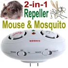 Ультразвуковой Отпугиватель Грызунов, 220 В, с двумя динамиками