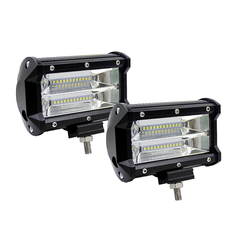 ASLENT 4 &quot5&quot 7 &quot60 Вт 72W фары для 120 4х4 внедорожный светодиодный фонарь светильник