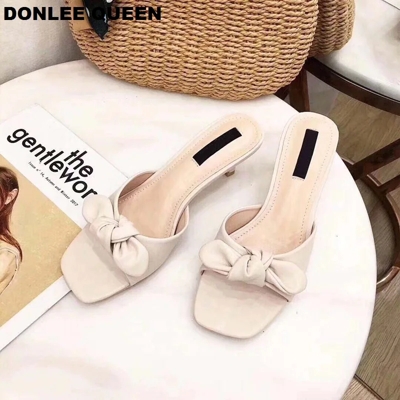 DONLEE QUEEN/2019 г. летние шлепанцы женские сабо современные дизайнерские флип флопы на