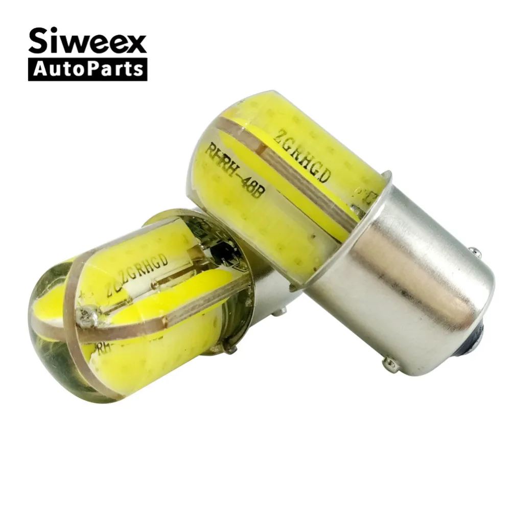 Новинка 1 шт. 1156 BA15S 8 COB кремнезема светодиодная лампочка в автомобиль 12V сигнала