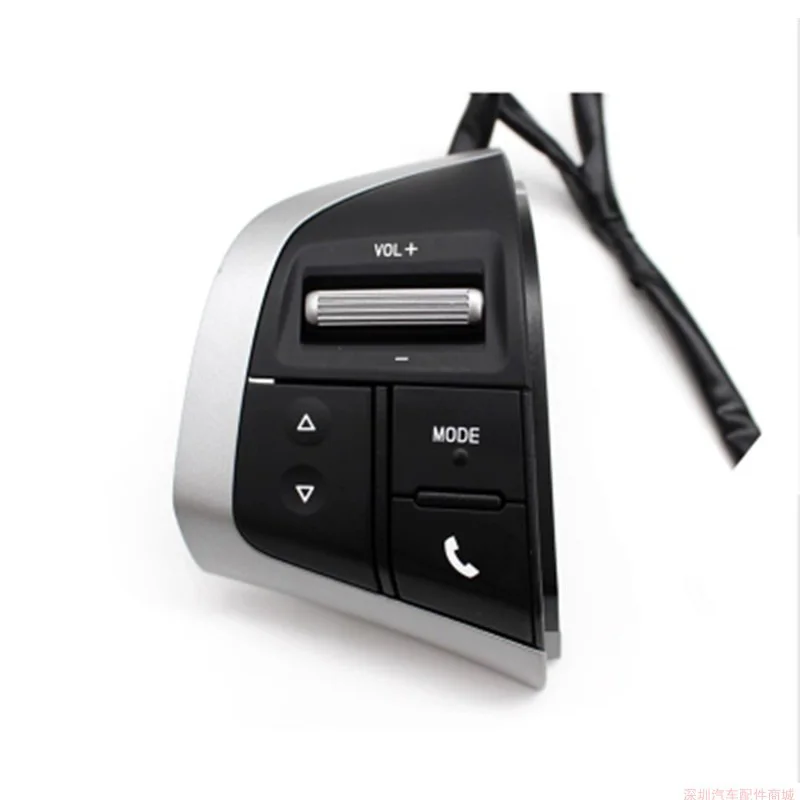 Переключатель рулевого колеса автомобиля круиз-контроль Кнопка Bluetooth Радио Аудио управление для Isuzu D max Mux для Chevy Trailblazer